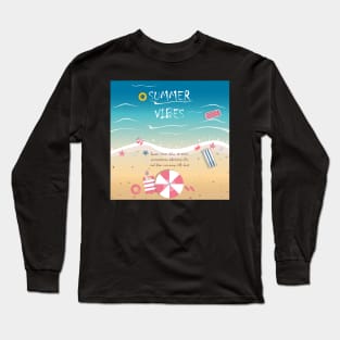 Beach Paradise Long Sleeve T-Shirt